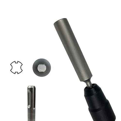 TR TOOLROCK SDS-Plus Ground Rod Driver, for 3/4" & 5/8" Ground Rods for SDS Plus Rotary Hammer Drill