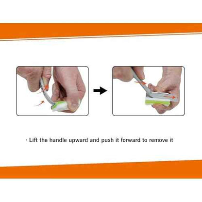 ROLLINGDOG Paint Pad Set - 6PC Corner Painting Tool Trim Paint Edger Tool with Replacement for Walls,Detail Painting,Trim