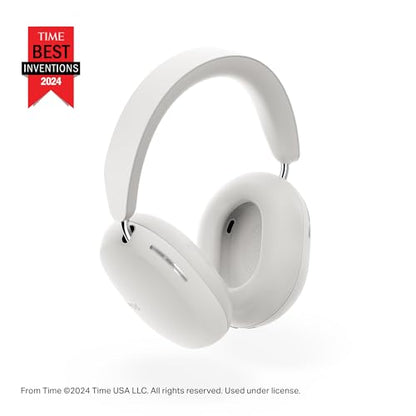 Sonos Ace | Noise Cancelling Wireless Over-Ear Headphones with Bluetooth, 30-Hour Battery Life, Spatial Audio, Dolby Atmos, Dynamic Head Tracking - White
