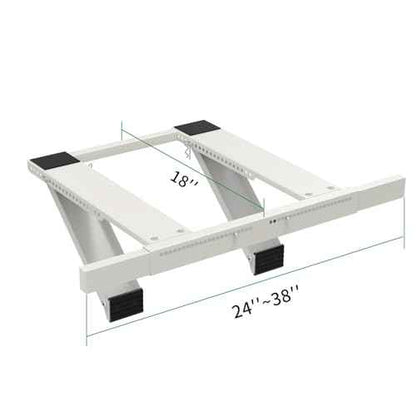 Window Air Conditioner Support Bracket, Window AC Support Bracket No Drilling Required ? Easy to Install Universal Window AC Mount,(up to 200 lbs)