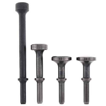 ChgImposs Air Hammer Bits, 4 Pcs Smoothing pneumatic Air Chisel Bits Suitable for Removing Rotors, Drums, Hubs and Replacing Wheel Studs