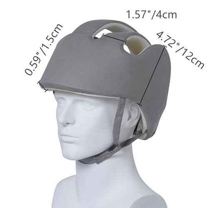 Thick Protection Helmet for Elderly Youth Adults,Head Protection for Elderly Falls,Soft Helmet for Epilepsy Seizures Prevent Head Injuries,Safety Bump Cap,for Home Gardening