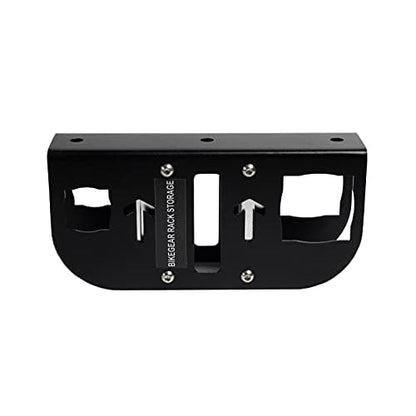 Hitch Mounted Bike Rack Storage |Wall Mount| Storage for Bike Hitch Rack 2" and 1.25 ", Ski and Cargo Garage Organizer