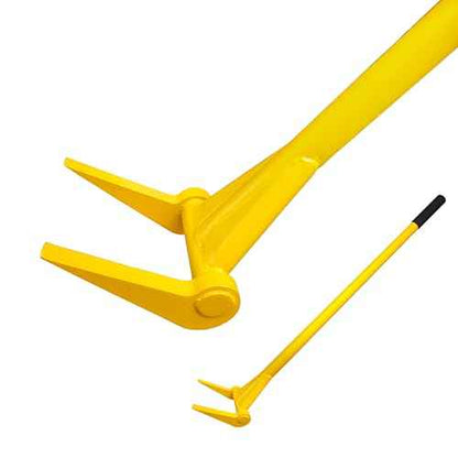 Upgrade ZOOKASEA Pallet Buster 45" with Handle, Heavy Duty Deck Board Removal Tool,Non-Slip Pry Bar Breaker for Flooring, Framing, Roofing and Construction