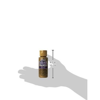 Americana 2-oz. Glorious Gold Gloss Enamel Paint