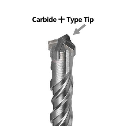 1-1/2 x 18 inch SDS Max Rotary Hammer Drill Bit, 38mm x 460mm Carbide Tip Masonry Drill Bit,Concrete Drill Bit for Masonry, Brick, Stone, Concrete (Length :460mm / 18 inch, 38mm (1-1/2 in) Diameter)