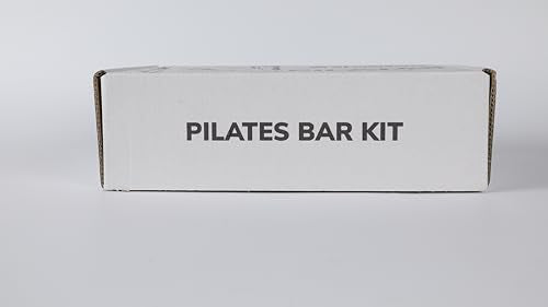 Pilates Bar Kit with Back Expander & Foam Roller, ALongSong Gym Bar Kit with 6 Latex Elastic Resistance Bands, Portable Home Workout Exercise Equipment for Home Full-Body Workouts