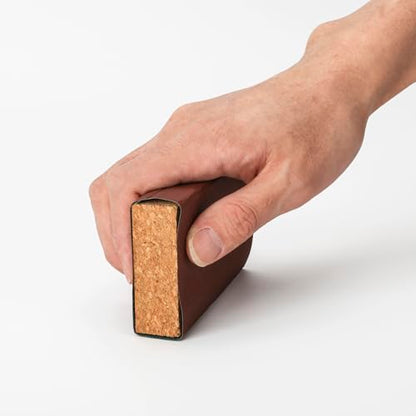 4 Pack Cork Sanding Block, 3-8/9" x 2-3/8" x 7/9" Sandpaper Block, Sand Paper Block, Small Cork Block, Sander Block, Hand Sanding Block for Sandpaper, Wood