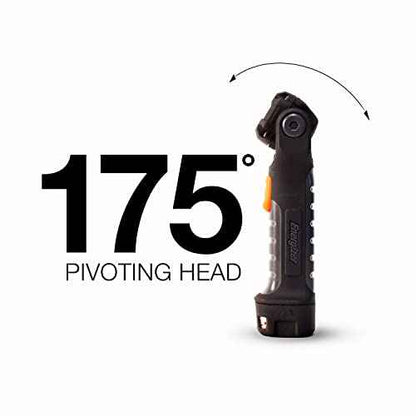 Energizer HARDCASE Professional Pivot Plus Swivel Head Flashlight