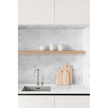 Timeet Marble Peel and Stick Wallpaper Countertop Contact Paper Removable Self Adhesive Wall Paper for Cabinet Furniture Kitchen (15.7" x 236.2")