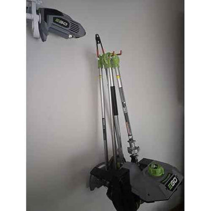 DAULT American-Made Heavy Duty Garage Storage Hooks for EGO Power Multihead System | Updated Version with New Dust Shield | Tool Organizer Hanger | Set of 3 | Made in U.S.A (Patented)