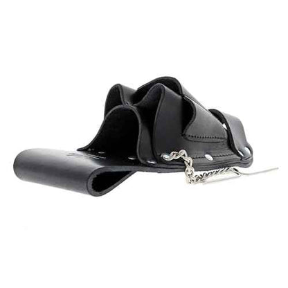 Ideal Industries 35-784BLK Leather Hip Holster Six Pocket Tool Pouch, Black