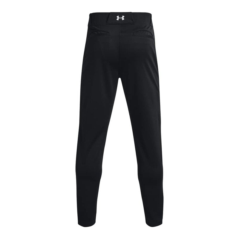 Under Armour Men's Utility Baseball Pants 22, (001) Black / / White, X-Large