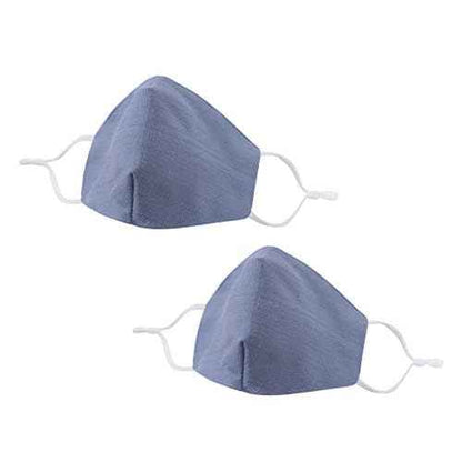 Allsense Unisex Reusable Breathable Cotton Linen Face Mask Washable Fashion Cover