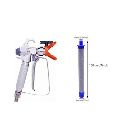 10 Pack 288749 Airless Spray Gun Filter 60 Mesh Compatible for Filter Spray Gun Models SG10, SG20, SG Pro, SG2, SG3 Airless Spray Gun Filter