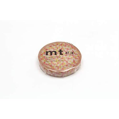 MT ex 'Overlapping Watercolors' Washi Masking Tape 7mm x 7m - 1 roll, MTEX1P187Z