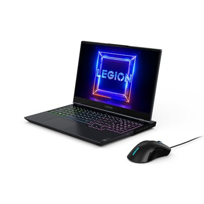 Lenovo Legion M410 Wireless RGB Gaming Mouse – 6 Button Palm Grip Mouse with 16,000 DPI, 53 Hour Rechargeable Battery, 2-Zone RGB Lighting, NVIDIA Reflex Compatible