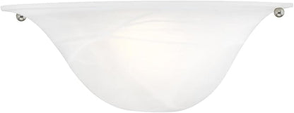 Livex Lighting Wynnewood 1 Light Wall Sconce Satin Nickel Finish