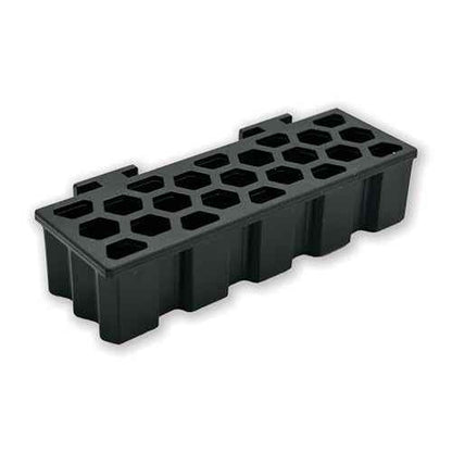 StealthMounts Wall Hive System Open Holder | 6 Pack | Mounts for Tools Storage | Made in The UK¡¦, WH-BLK-SD-S-6