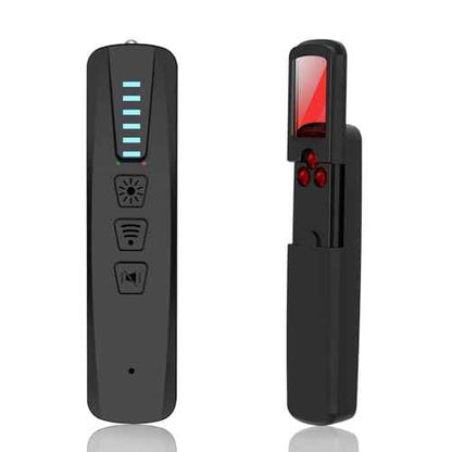 Hidden Camera Detectors,GPS Tracker Detector,Camera Detector Spy Camera Finder,25H Working Time,Travel-Friendly Size S500 (Black)