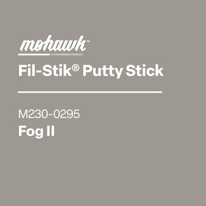 Mohawk Fil-Stik, Wax Putty Stick for Wood Repair, Fog II, M230-0295, 1 Count