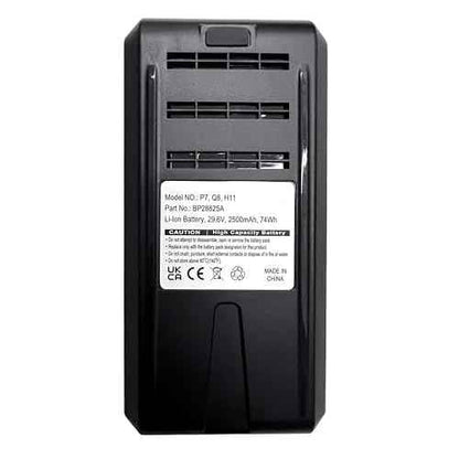 DCH 2500mAh Battery Replacement for Eureka H11 Handheld Cordless Vacuum C H11 BP28825A