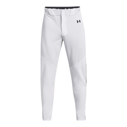 Under Armour Men's Utility Baseball Straight Leg Pant Pipe 22, (102) White/Midnight Navy/Midnight Navy, 3X-Large