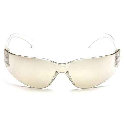 Pyramex Safety Glasses,Clr/I/O Mirror (Pack of 12)