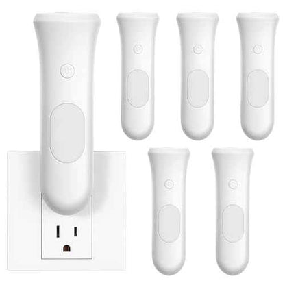 4 in 1 Emergency Lights for Home Power Failure, 6 Pcs Rechargeable LED Flashlight Plug in Wall, Automatic Turn-On Power Outage Night Light Flashlight for Hurricane Preparedness Items