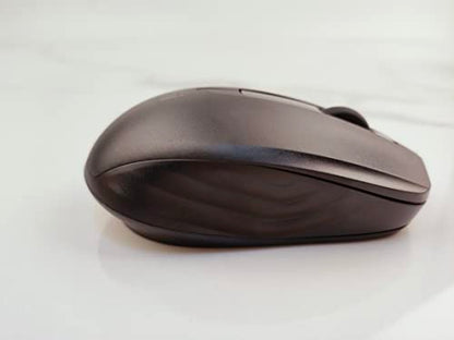 Rii Wireless Mouse, 2.4G Portable Computer Mice for PC, Laptop, Windows,Office Included Wireless USB dongle (Black)