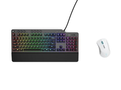 Lenovo Legion M410 Wireless RGB Gaming Mouse – 6 Button Palm Grip Mouse with 16,000 DPI, 53 Hour Rechargeable Battery, 2-Zone RGB Lighting, NVIDIA Reflex Compatible