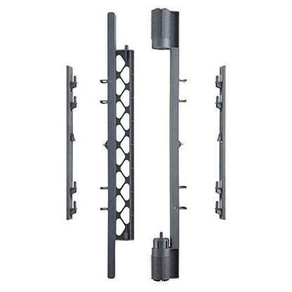 Toddleroo by North States - Superyard Wall Mount Kit: Play Yard Wall Mount Kit Compatible with Superyard or Colorplay Play Pens - Made in USA - Gray