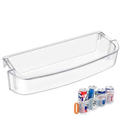 UPGRADED WPW10451873 Refrigerator Door Bin Compatible With Whirlpool Kenmore Refrigerator Door Shelf Replacement W10451873, AP6021633, WRS571CIDM01, WRS571CIHZ04,WRS571CIHZ01 Narrow Refrigerator shelf