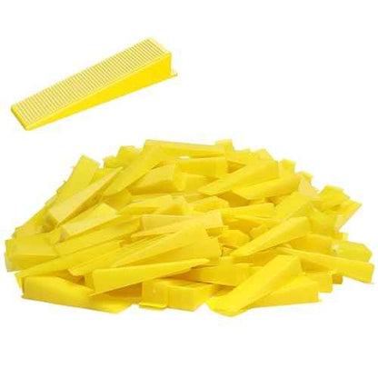 DGSL Tile Leveling System Tile Wedges, 600PCS Reusable Tile Leveling Wedges for 1/8", 1/16", 1/32" Tile Spacers, Tile Leveling Clips and Tile Leveler Installation