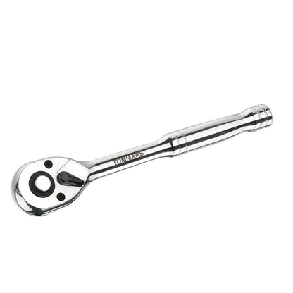 TOMMARS 1/4 inch Drive Ratchet, 72-Tooth Quick-Release Socket Ratchet Wrench Handle Reversible