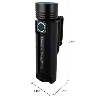 HoldMyGear Holster Compatible with Olight Seeker 2 Pro 3 and 3 Pro (Flashlight not Included)