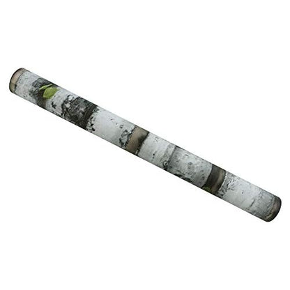 HAOKHOME Forest Wallpaper Peel and Stick Wood Birch Tree Removable Grey/Brown/Green Vinyl Contact Paper Self Adhesive Mural 17.7in x 9.8ft