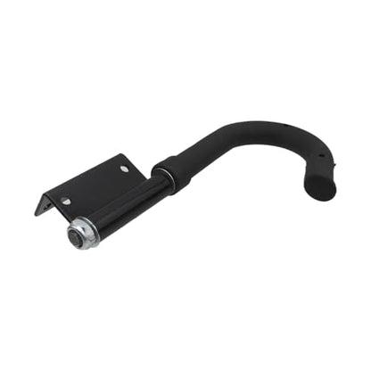 LC LICTOP Telescoping Ladder Hook Stabilizer, Heavy Duty Rubber Wrapped Roof Hook Kit for Extension Ladders, Stainless Steel Gutter Edge Hooks, Fit 2-3/4 Inch Thick Wall Mount Hanger, 2Pcs Black