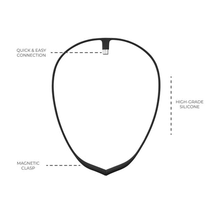 Upright Magnetic Necklace (Necklace Only) for GO S and GO 2 Posture Corrector Trainer (Pink)