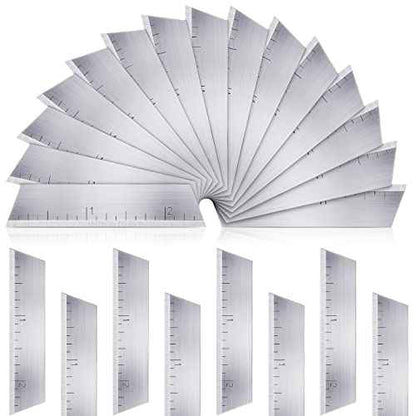 Minatee 15 Pieces Replacement Blades Compatible with Craftsman Handi-Cut 37300 37310 37252 37301 37251 401 Stainless Steel Replace Knife Blades (2-1/2 Inch)