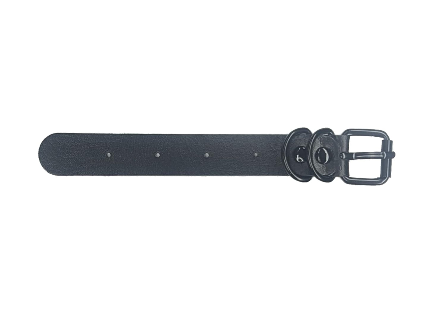 GenderBender Choker Extension with 3/4 inch Buckle to Make Choker Longer - Black