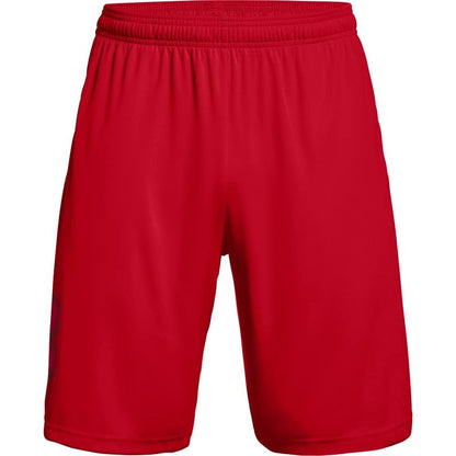 Under Armour Men's Tech Graphic 10" Shorts, Red (601)/Black, Medium