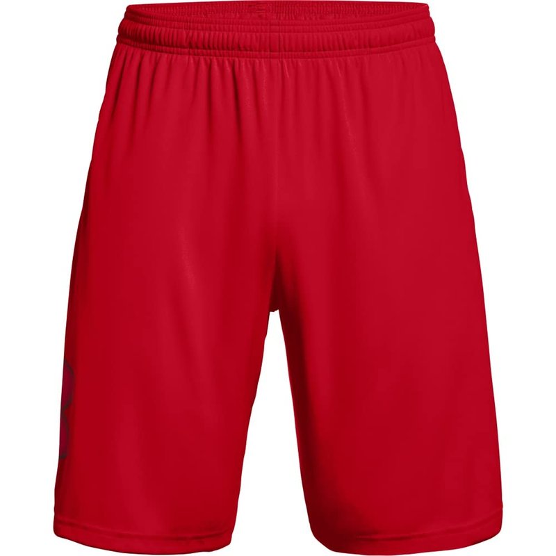 Under Armour Men's Tech Graphic 10" Shorts, Red (601)/Black, 5X-Large