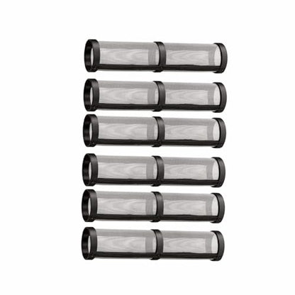 6-Pack 246384 Pump Manifold Strainer 60 mesh Compatible with Graco 390 395 490 495 595 Airless Paint Sprayer