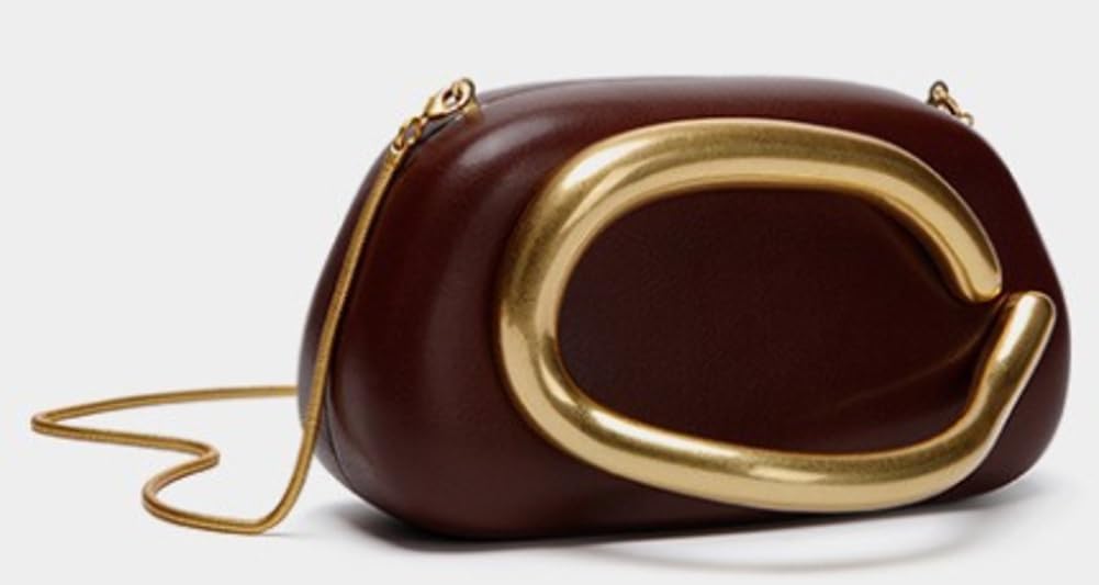 Jusavie Evening Clutch Purses Women PU Leather Evening Handbags Crossbody Clutch Purse Trendy Decoration Shoulder Bag Wedding