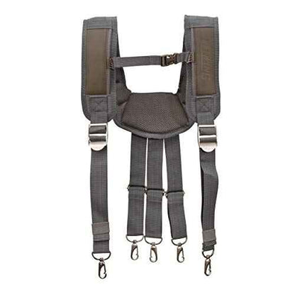 Estwing Cooling Mesh Padded Tool Belt Suspenders, Durable, Steel Hardware, Chest Strap, Adjustable