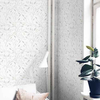 Heroad Peel and Stick Wallpaper Colorful Leaf Contact Paper Floral Removable Wall Paper for Nursery Room Bedroom Bathroom Cabinets Vinyl Roll Self-Adhesive Waterproof 16.1¡± x 118¡±