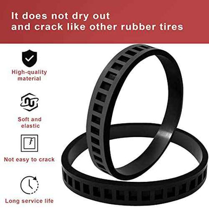 2 Pack 45-69-0030 Blade Pulley Tires Compact Band Saw Replacement for Bandsaw 2629-20 6242-6 2429-20