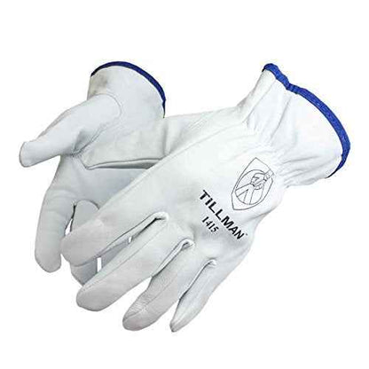 Tillman 1415 Unlined Top Grain Goatskin Drivers Gloves, Small