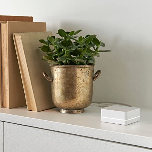 Lutron Diva Smart Dimmer Switch Kit for Caseta Lighting w/ Hub, Pico Remote & Pedestal, Smart Dimmer Works with Apple Home, Ring, Google Home, 3 Way, DVRF-BDG-1DP-A